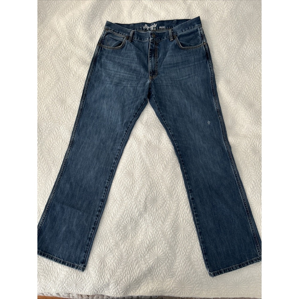 Wrangler Men’s Bootcut Jeans - Dark Blue